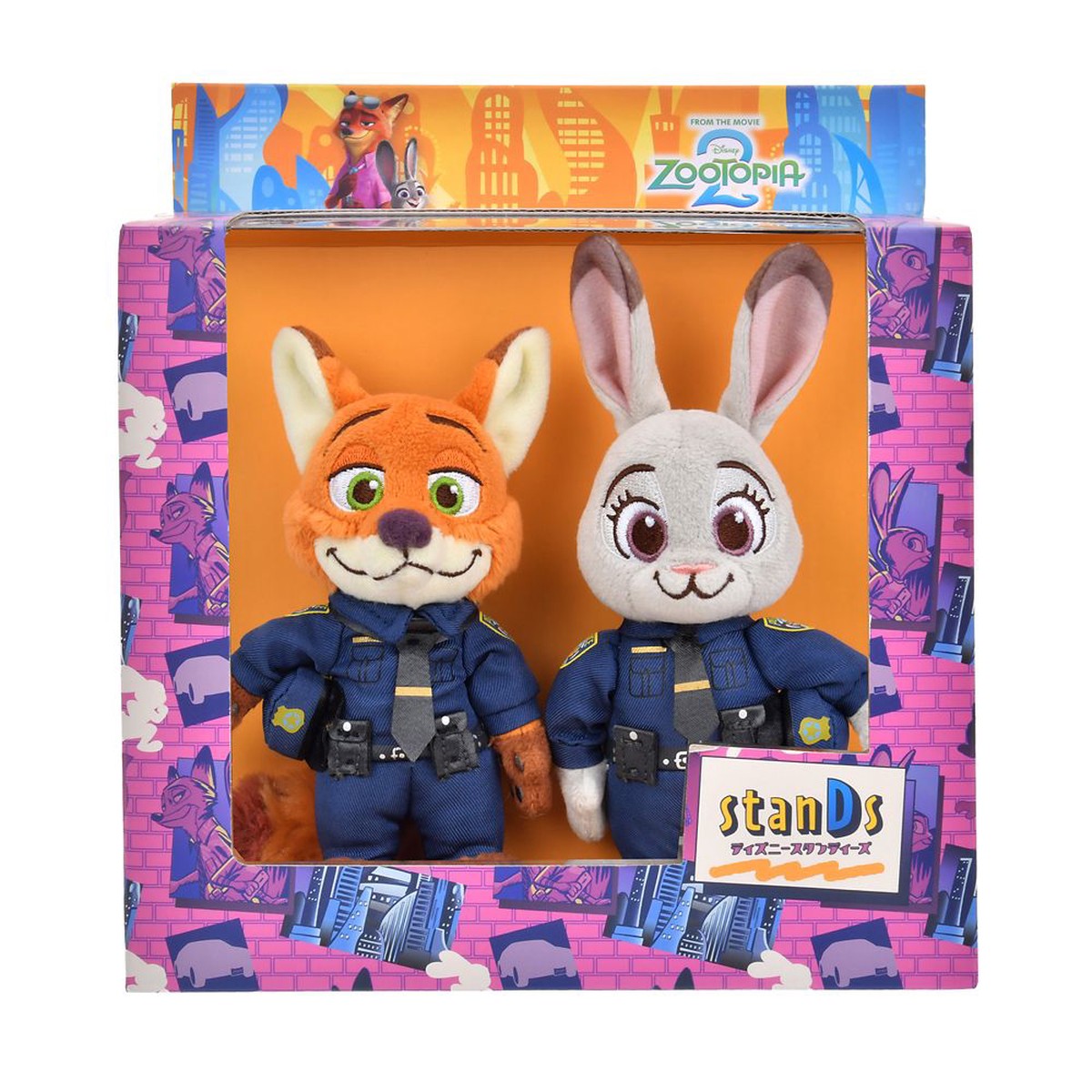 Zootopia 2 Judy Hopps Nick Wilde Plush Doll stanDs Disney Store Japan Limit