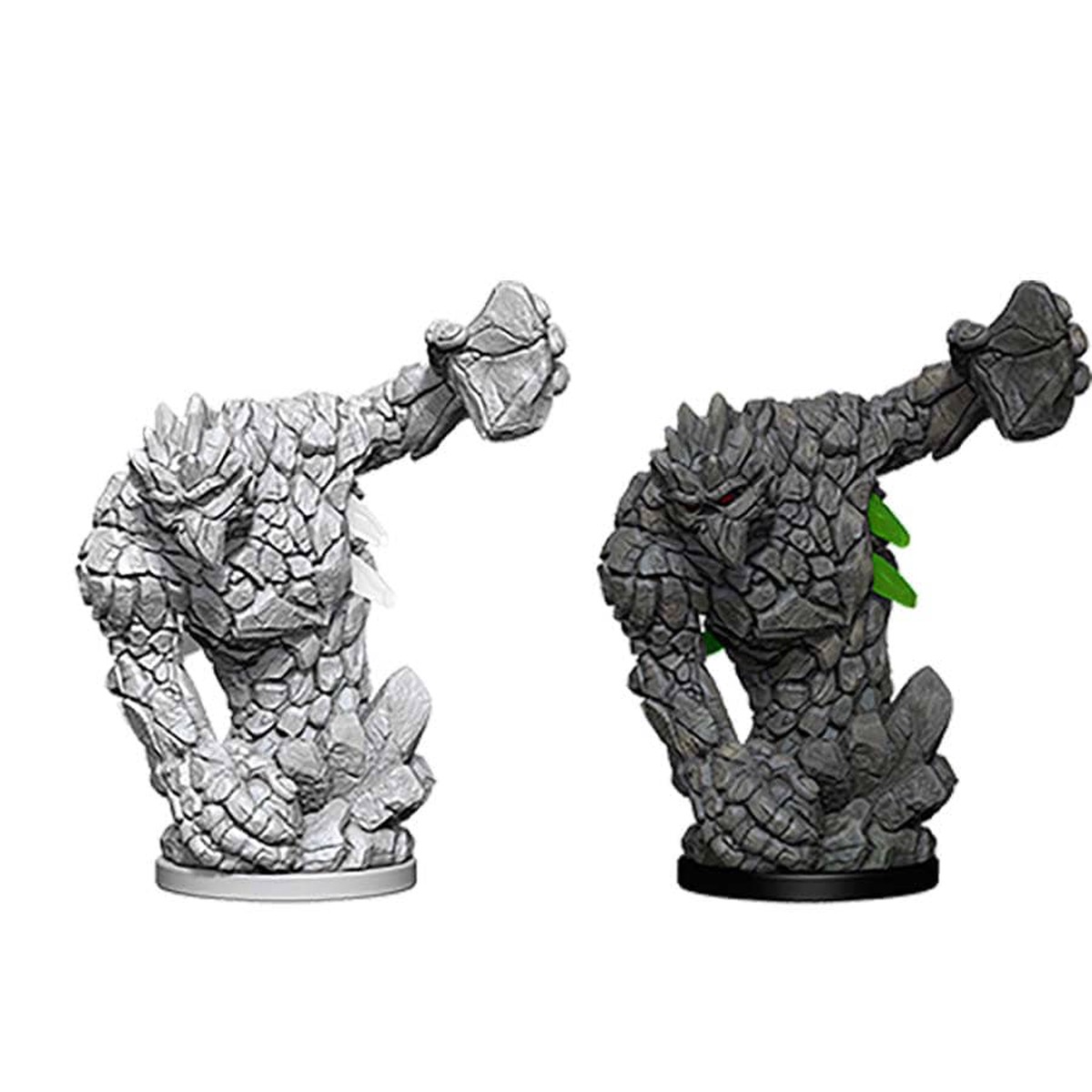 Pathfinder Deep Cuts Unpainted Miniatures W05 Medium Earth Elemental