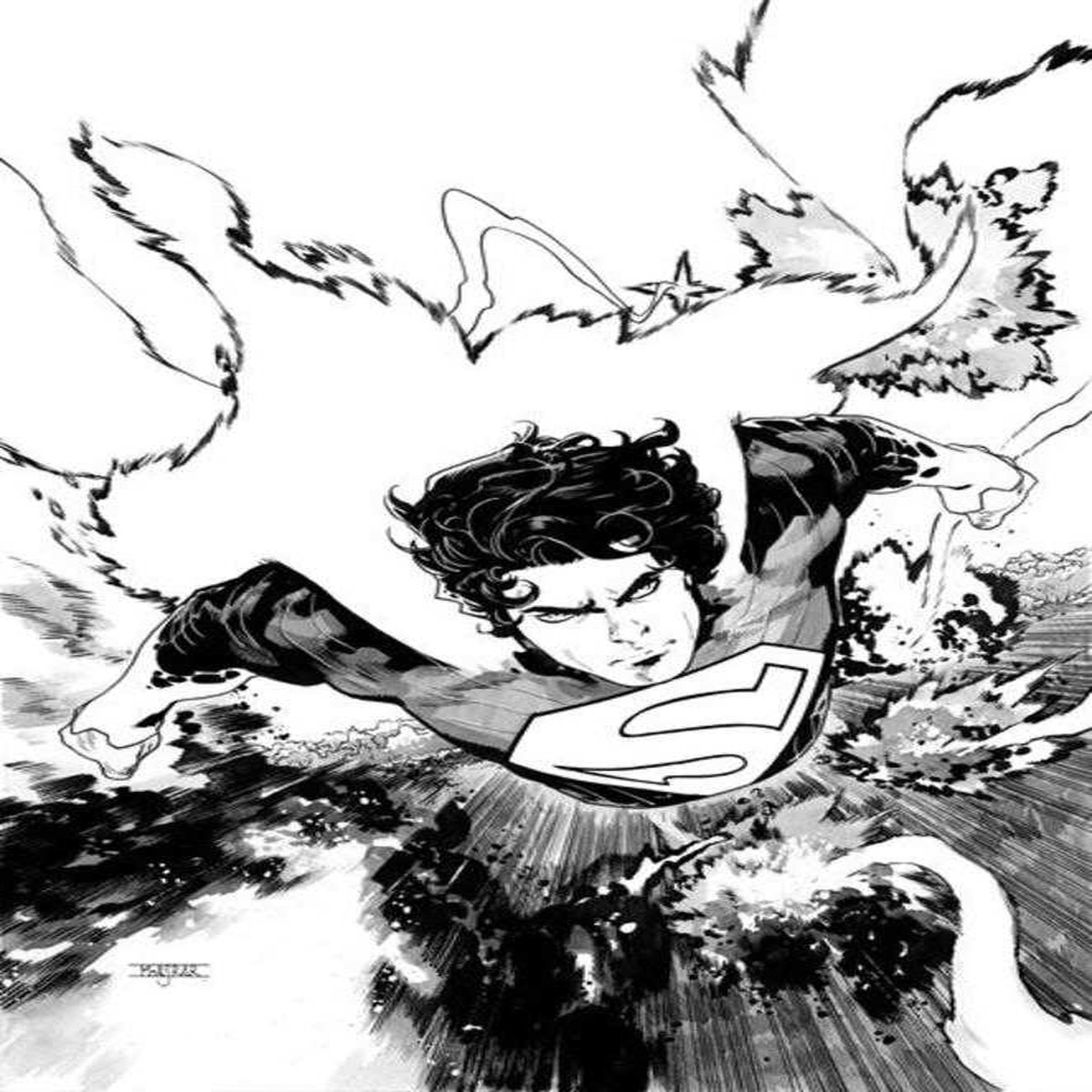 Absolute Superman 16 Cover D Mahmud Asrar Card Stock Variant