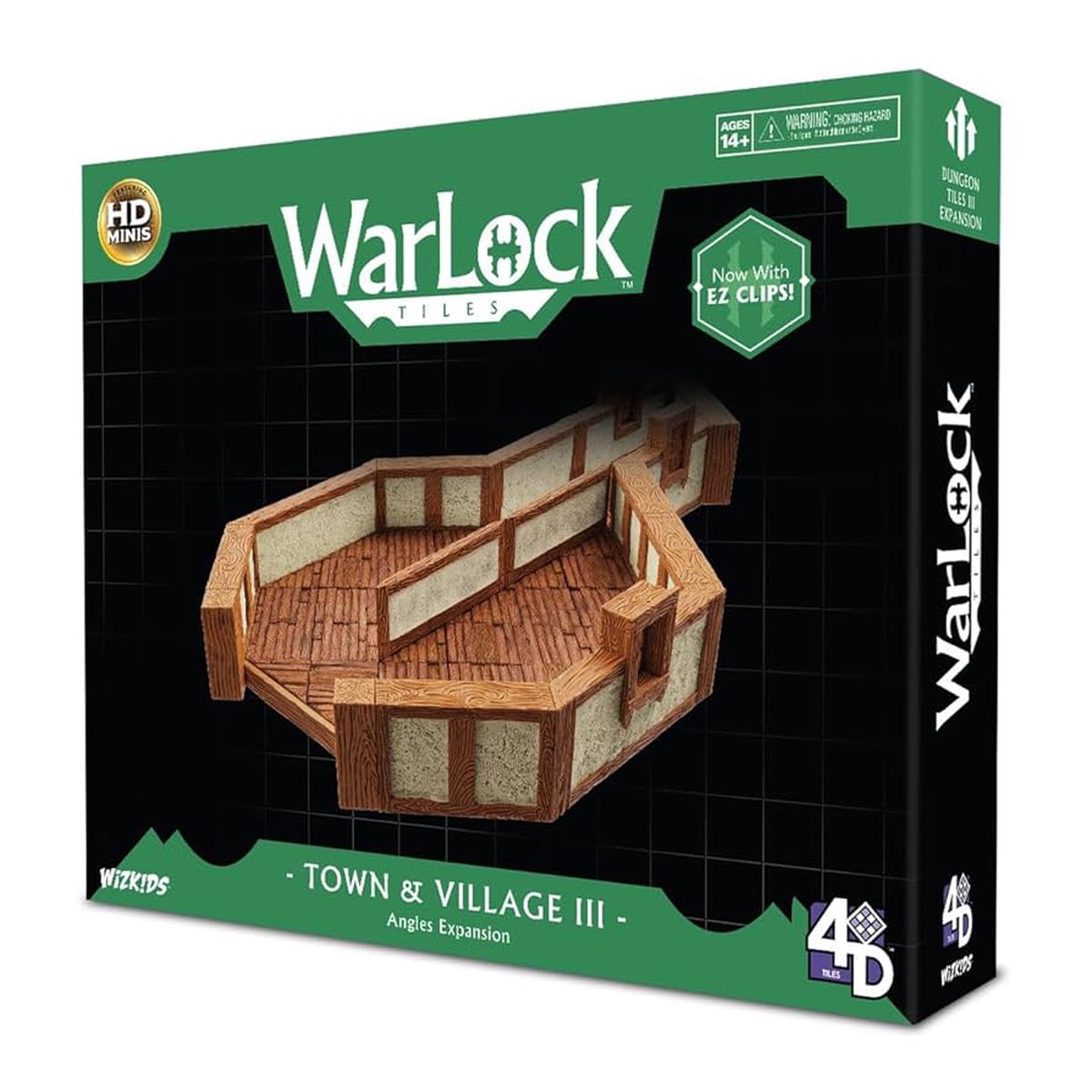Warlock Tiles - Town Village III (Angles Expansion)