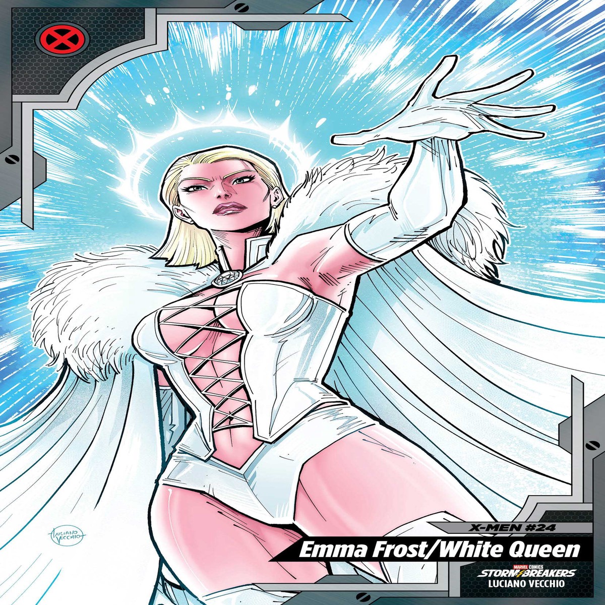X-Men 24 Luciano Vecchio X-Men Trading Card Variant