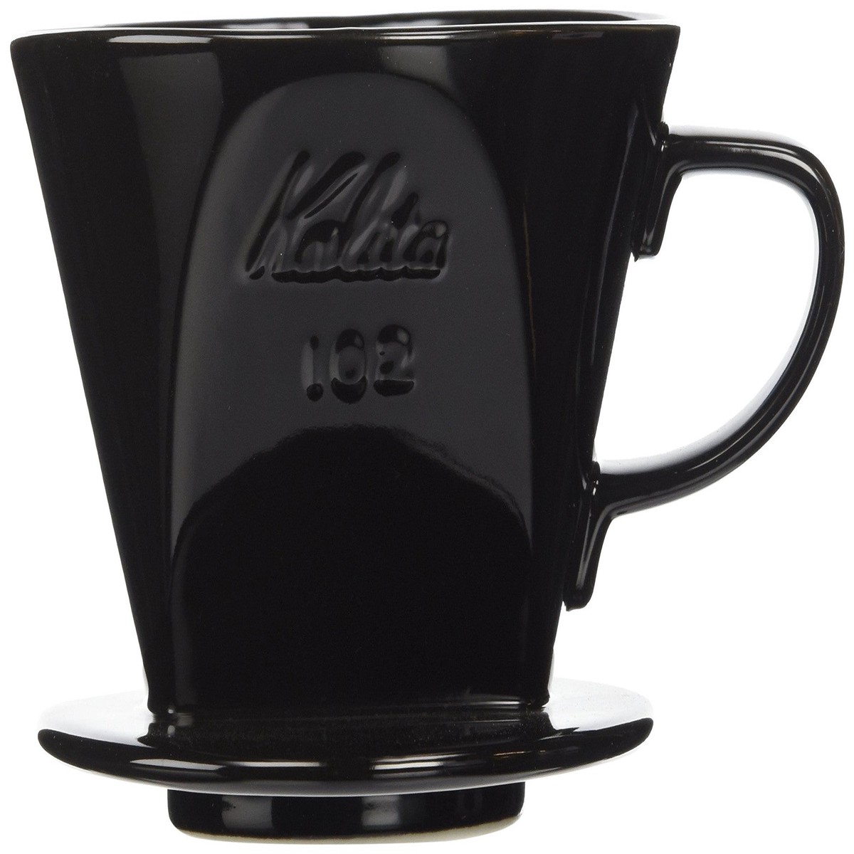 Ceramic Coffee Dripper 102-Lotto 02005 Black Kalita Japan