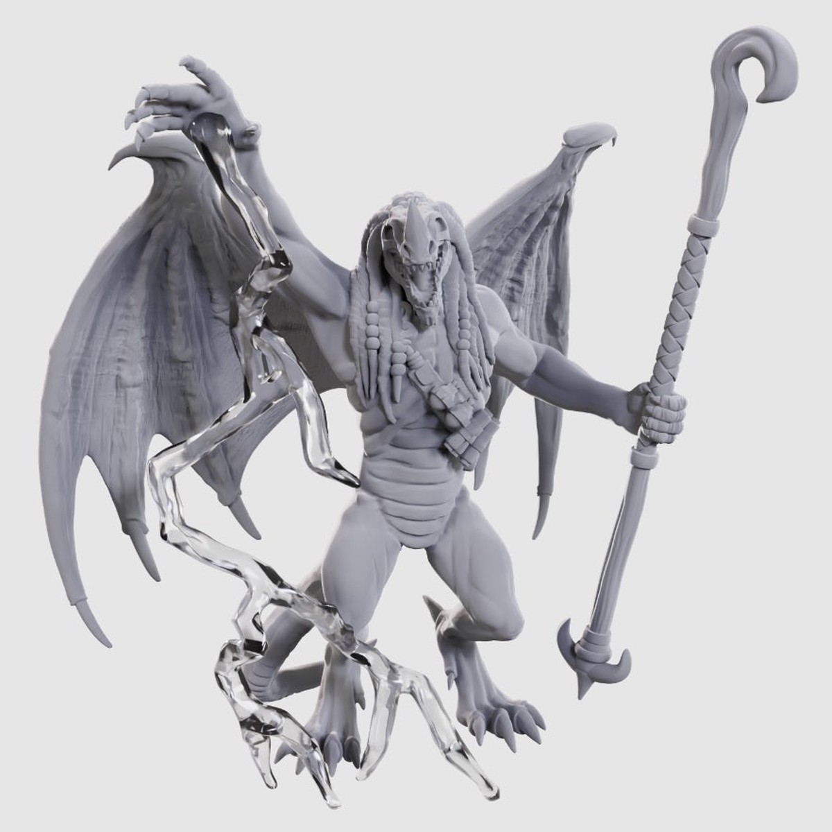 Dungeons Dragons Nolzurs Marvelous Unpainted Miniatures - W24 Blue Abishai