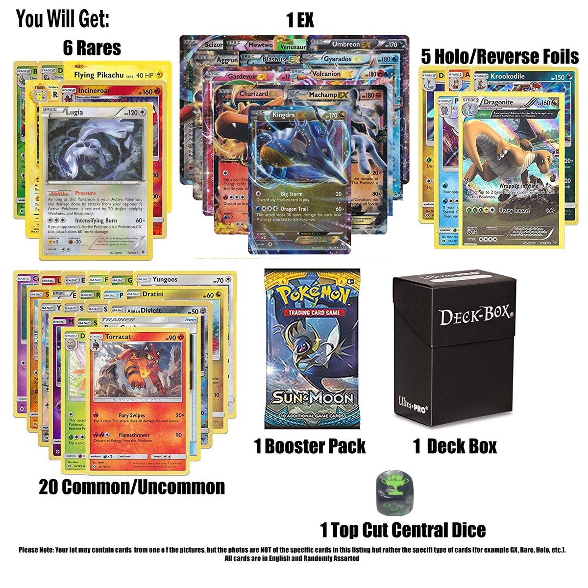 Top Cut Central - EX Pokemon Deck Box Lot