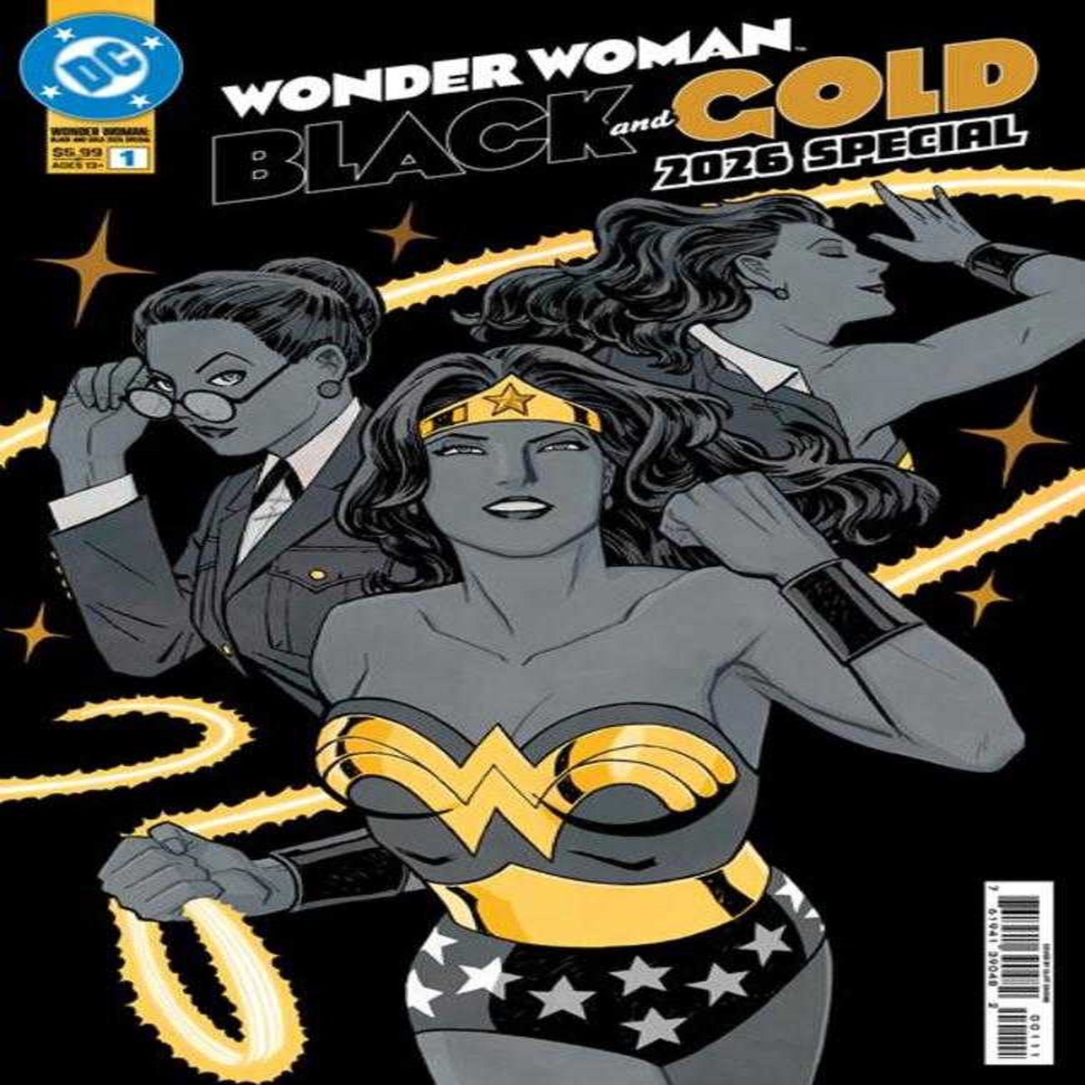 Wonder Woman Black Gold 2026 Special 1 (One Shot) Cover A Cliff Chiang