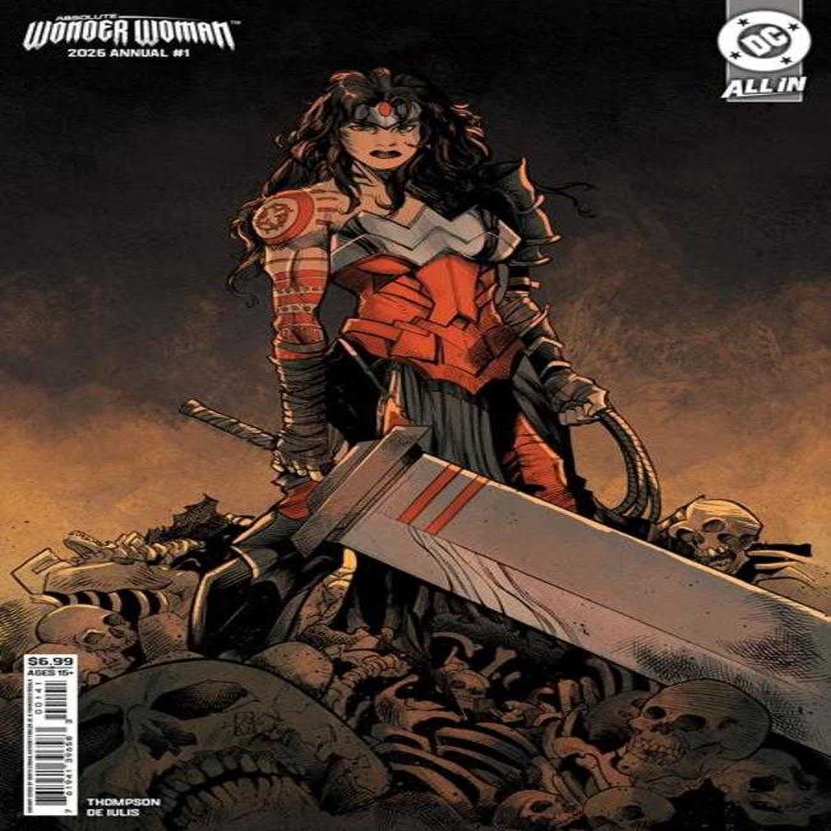 Absolute Wonder Woman Annual 2026 1 (One Shot) Cover D Denys Cowan Card Stock Variant