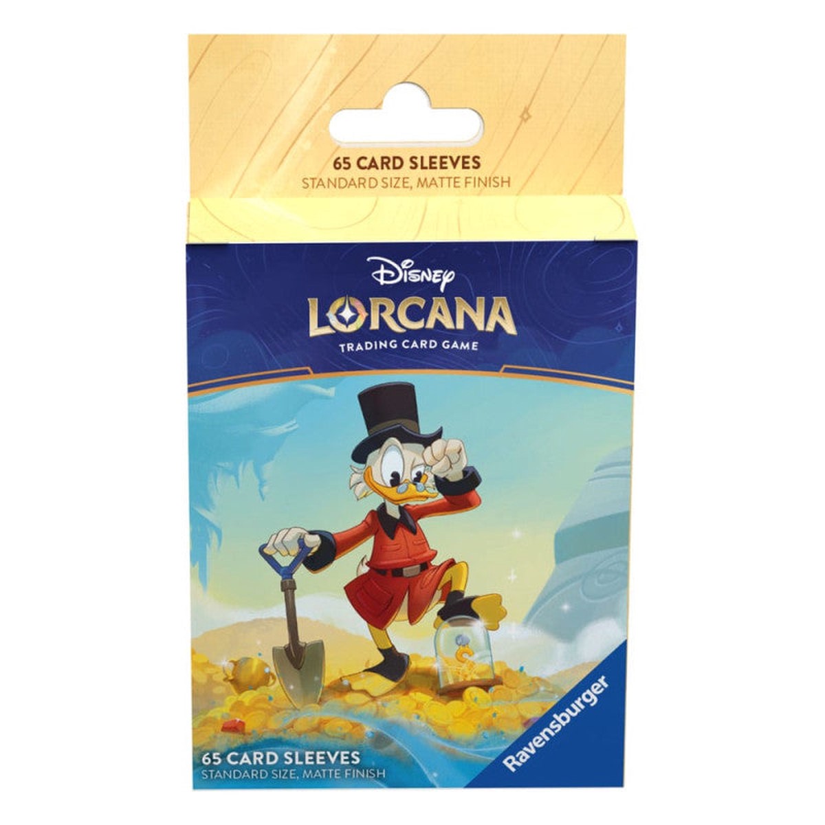 Deck Pro Lorcana Into the Inklands Card Sleeves Scrooge McDuck 65ct