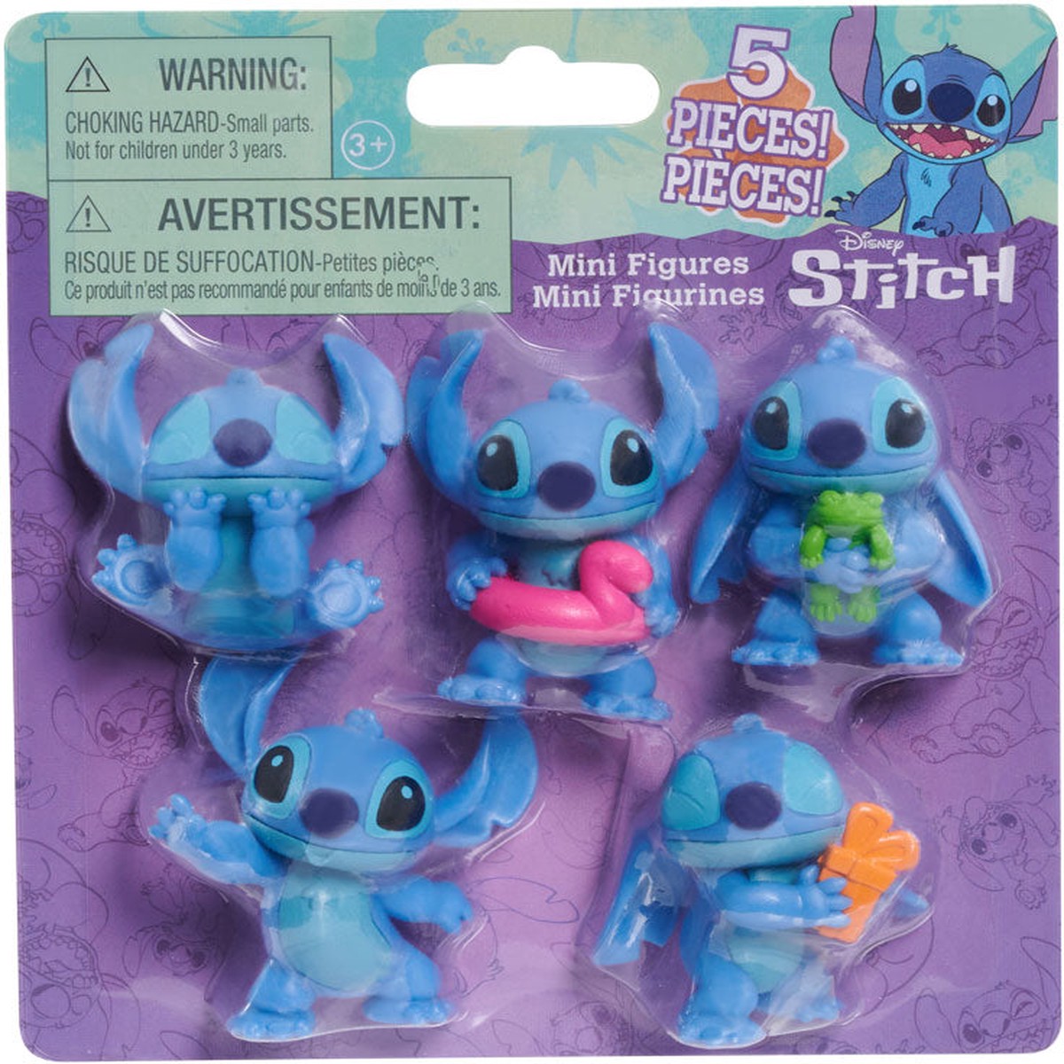 Disney Mini Figures - STITCH 5 FIGURE PACK