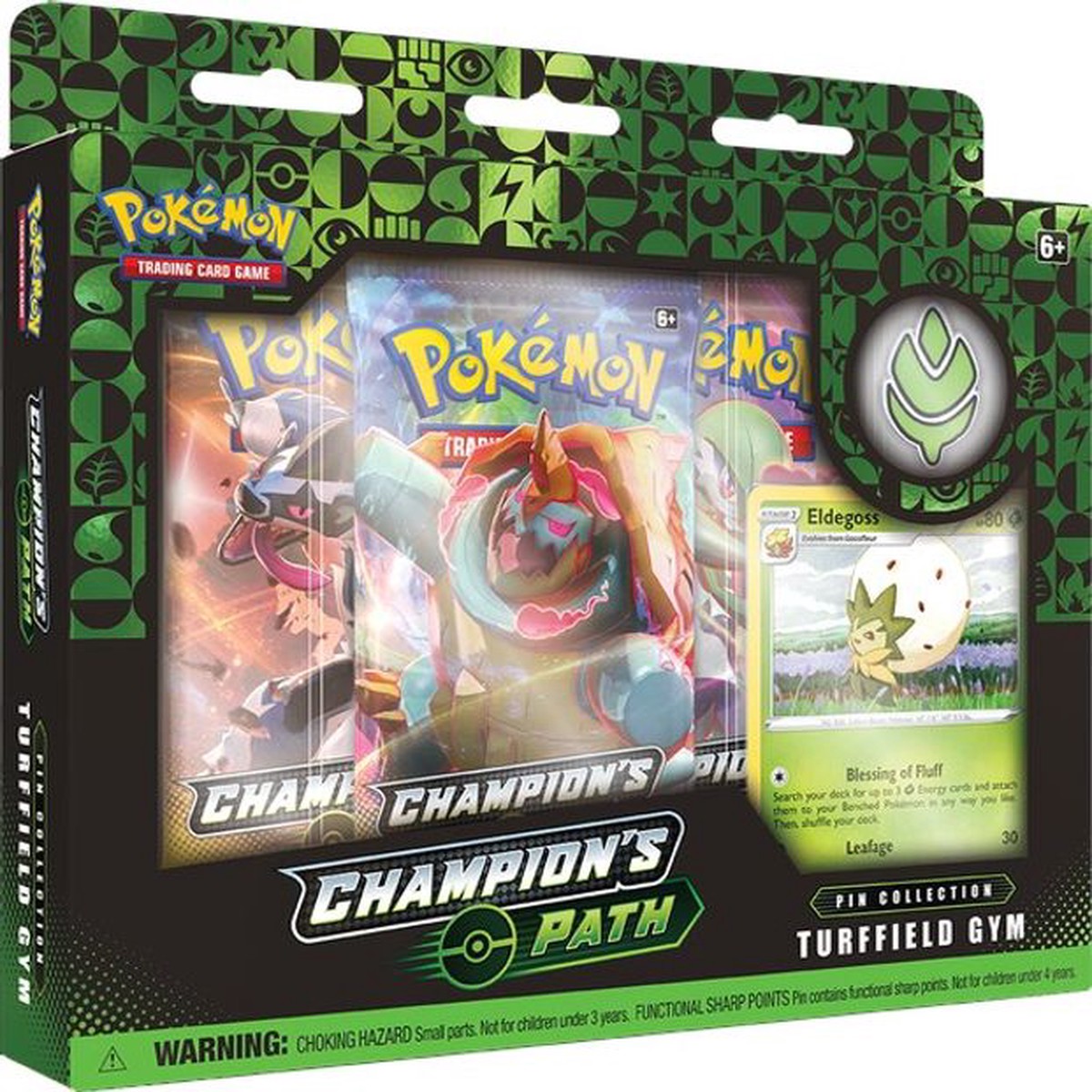 Sword Shield - Champions Path - Pin Collection Turffield Gym