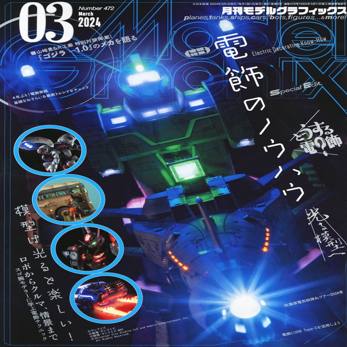 Monthly Magazine Model Graphix 202403