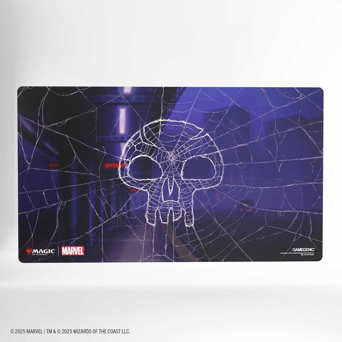 Gamegenic Magic The Gathering Marvels Spider-Man Shiny Playmat - Spider-Man Swamp