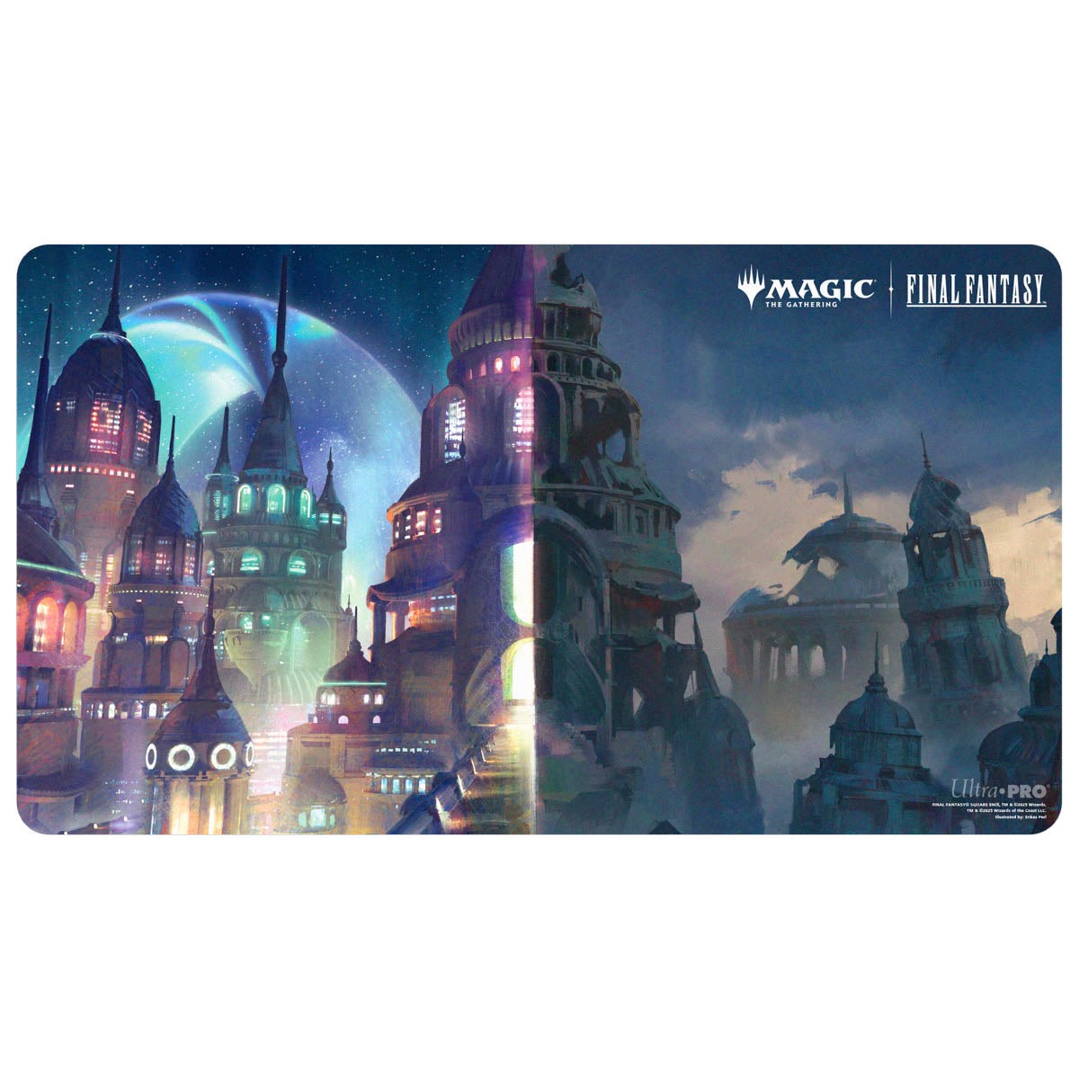 Ultra Pro Playmat Magic the Gathering Universes Beyond Final Fantasy G Zanarkand Ancient Metropolis