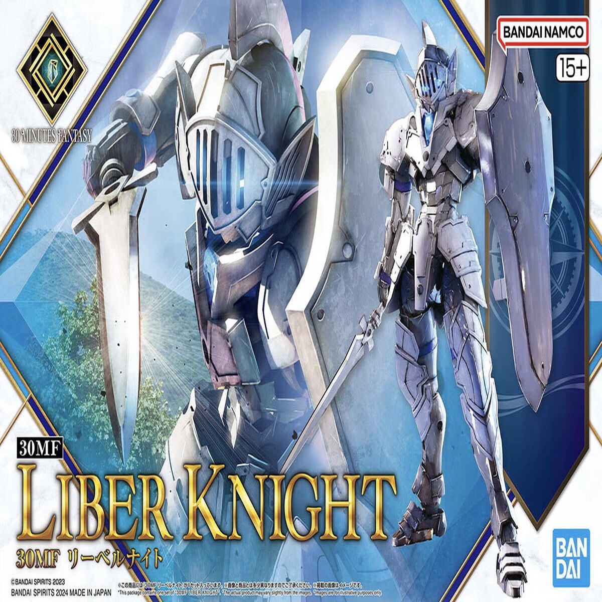 01 Liber Knight 30 Minute Fantasy Bandai Hobby 30 MF