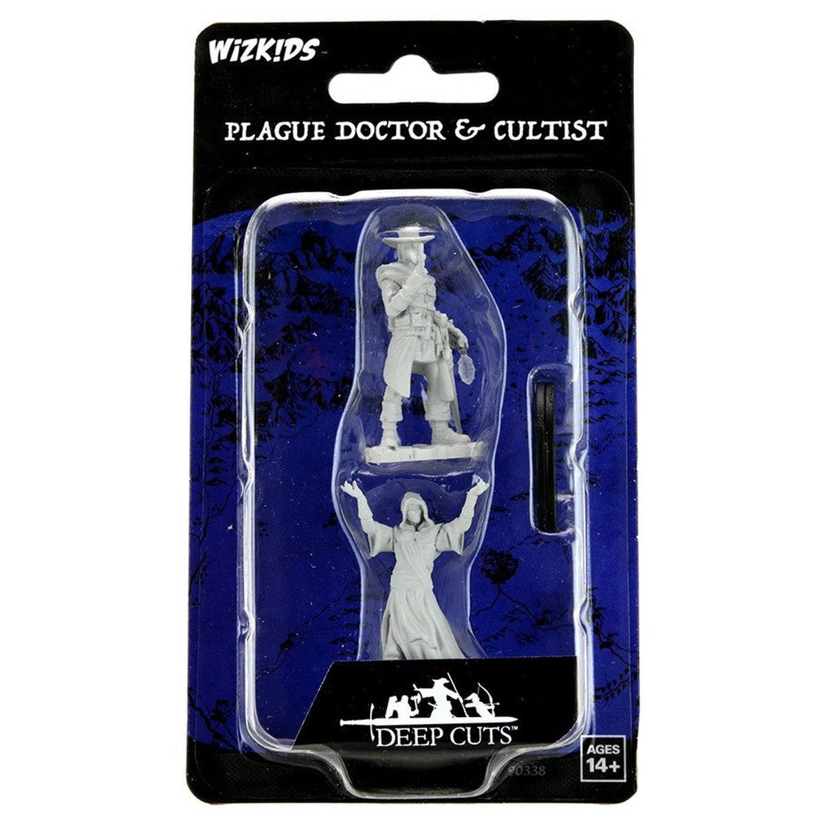 WIZKIDS UNPAINTED MINIS WV15 PLAGUE DOCTORCULTIST