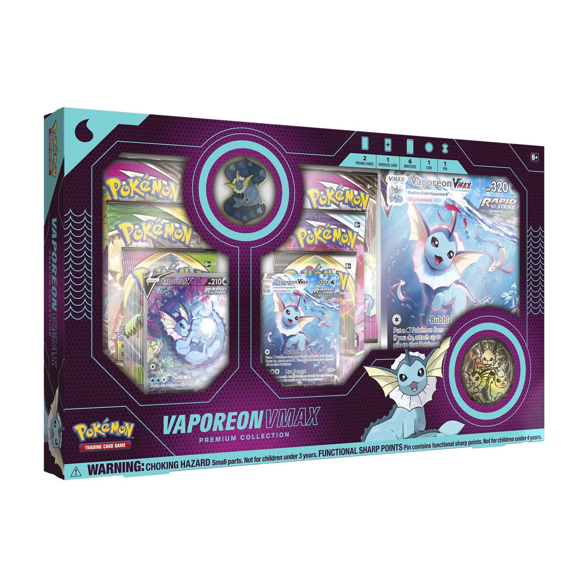 Vaporeon VMAX Premium Collection