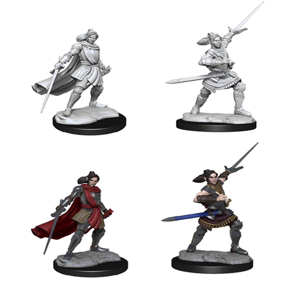 Critical Role Minis Half-Elf Xhorhas Paladin