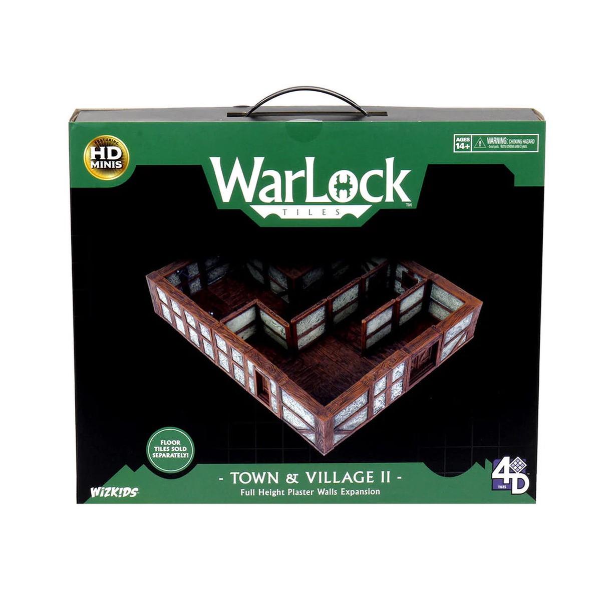 Warlock Tiles - Town Village II (Full Height and Plaster Walls Expansion)