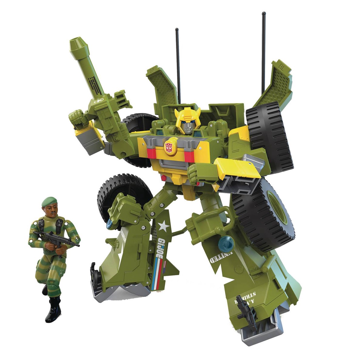Transformers X Gi Joe Bumblebee Striker Af Cs