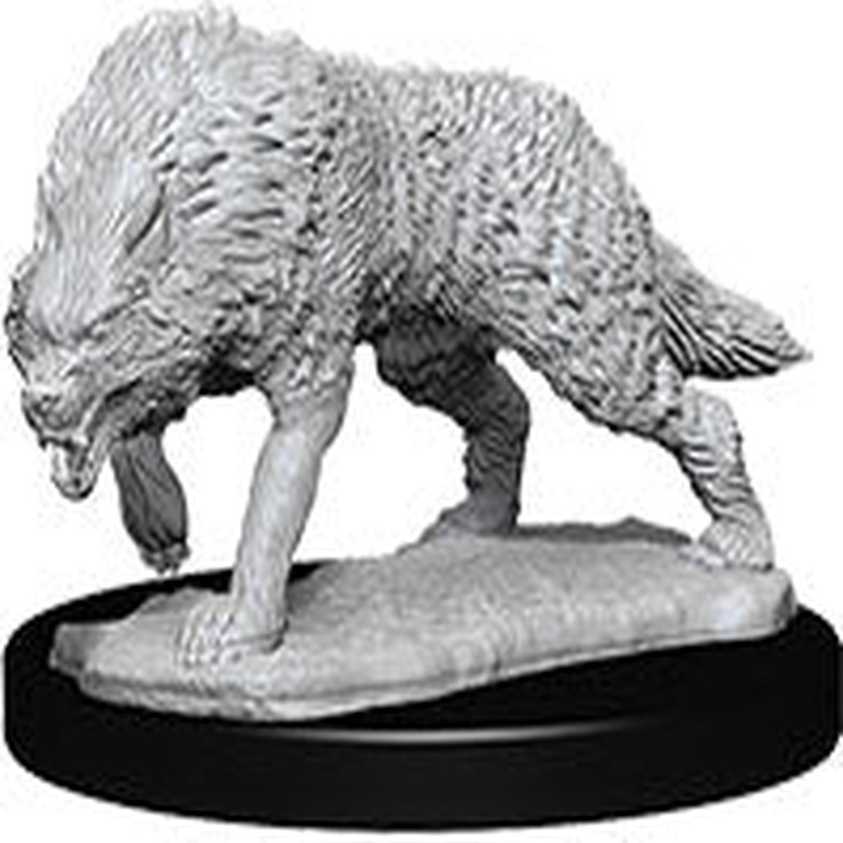 WizKids Deep Cuts Unpainted Miniatures W07 Timber Wolves