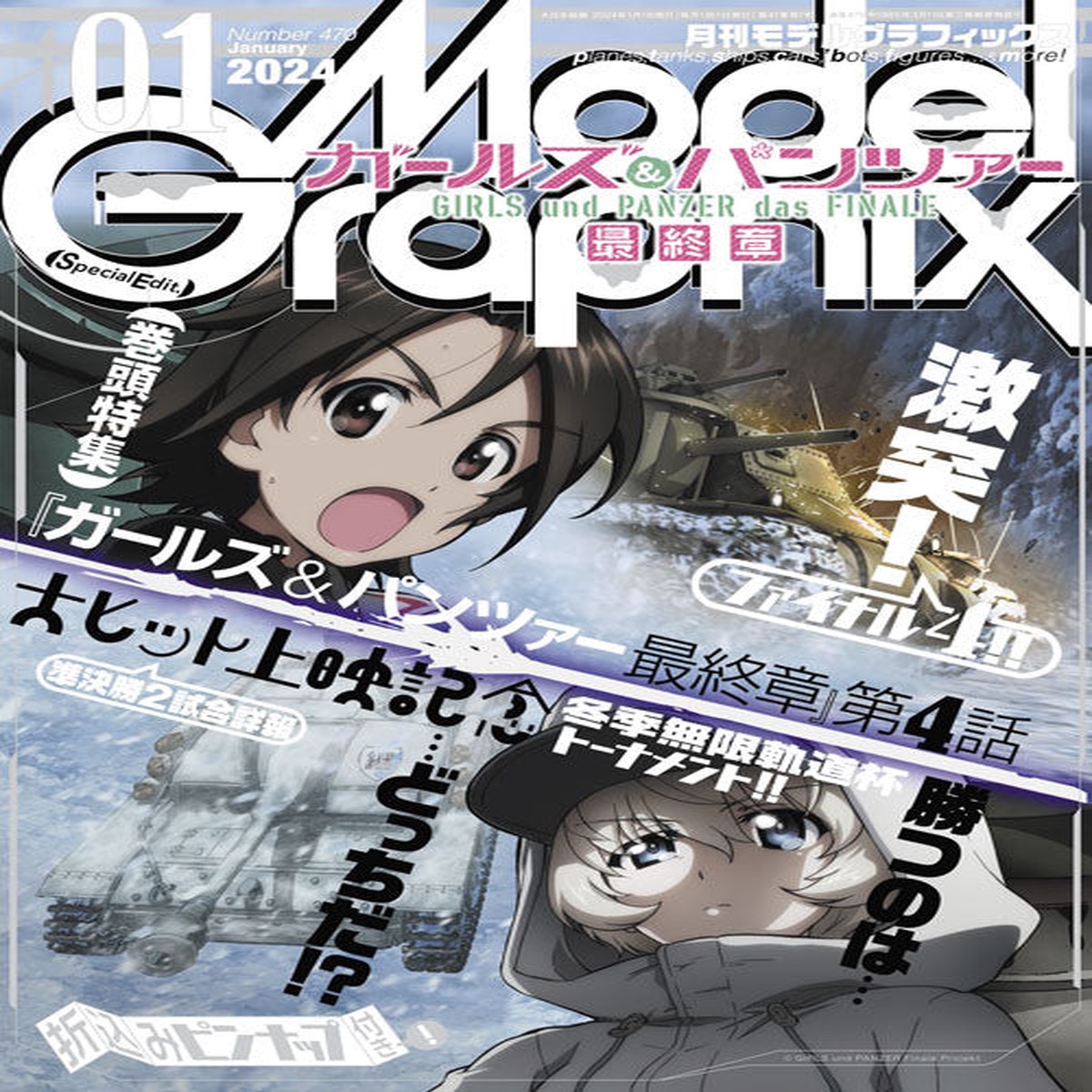 Monthly Magazine Model Graphix 202401