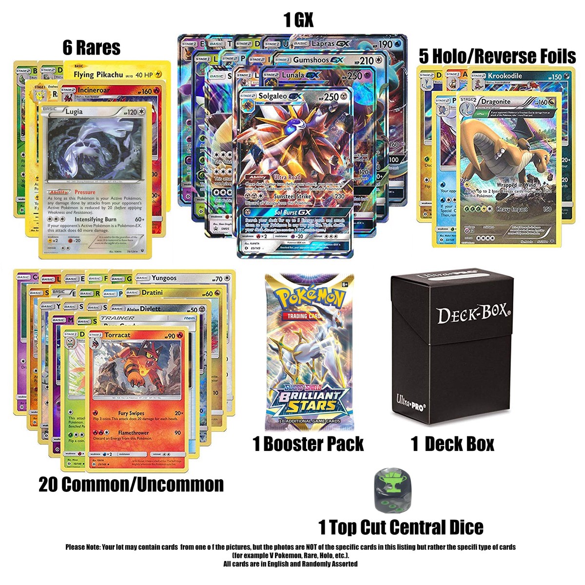 Top Cut Central - GX Pokemon Deck Box Lot