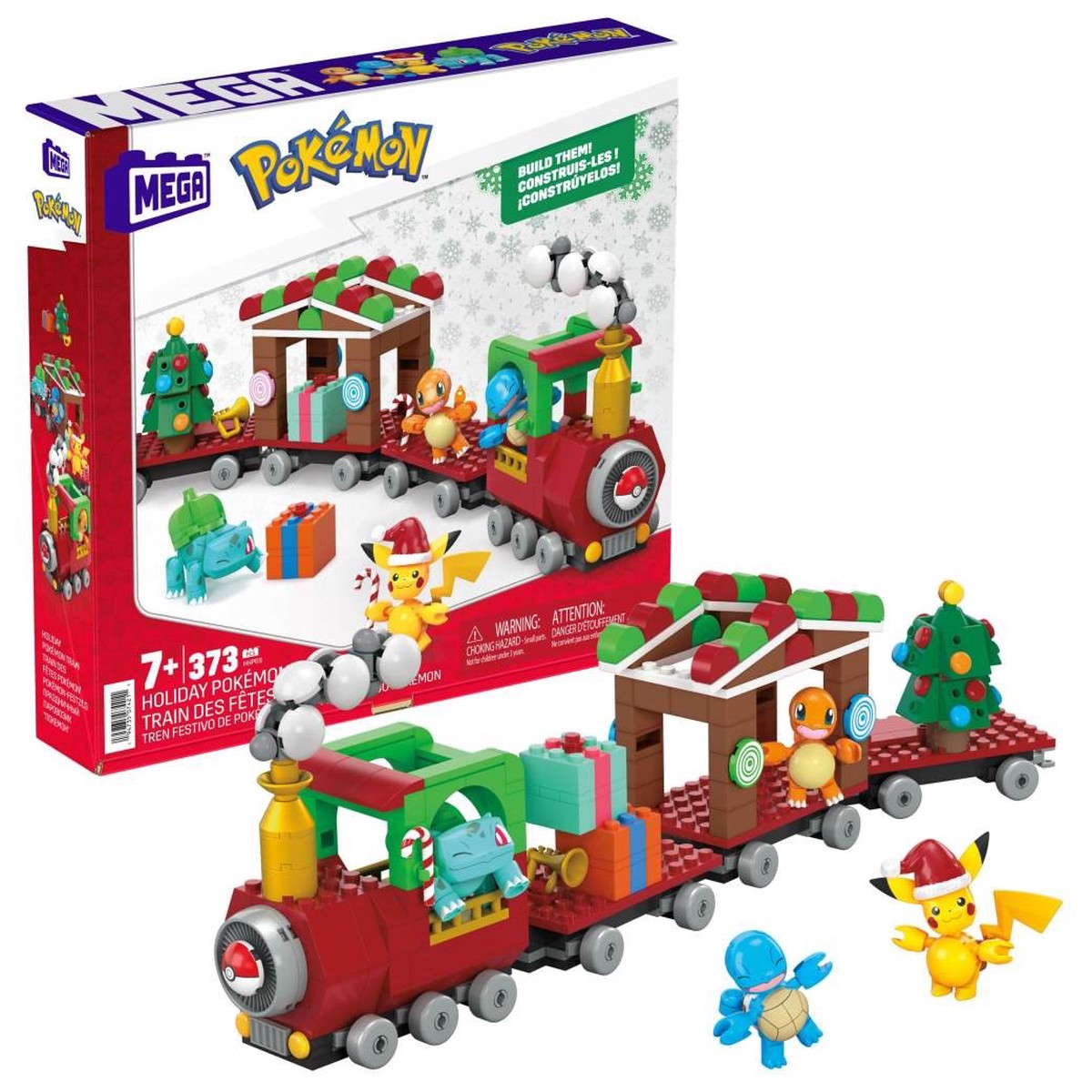 Pokemon Mega Construx - Pokemon Holiday Train