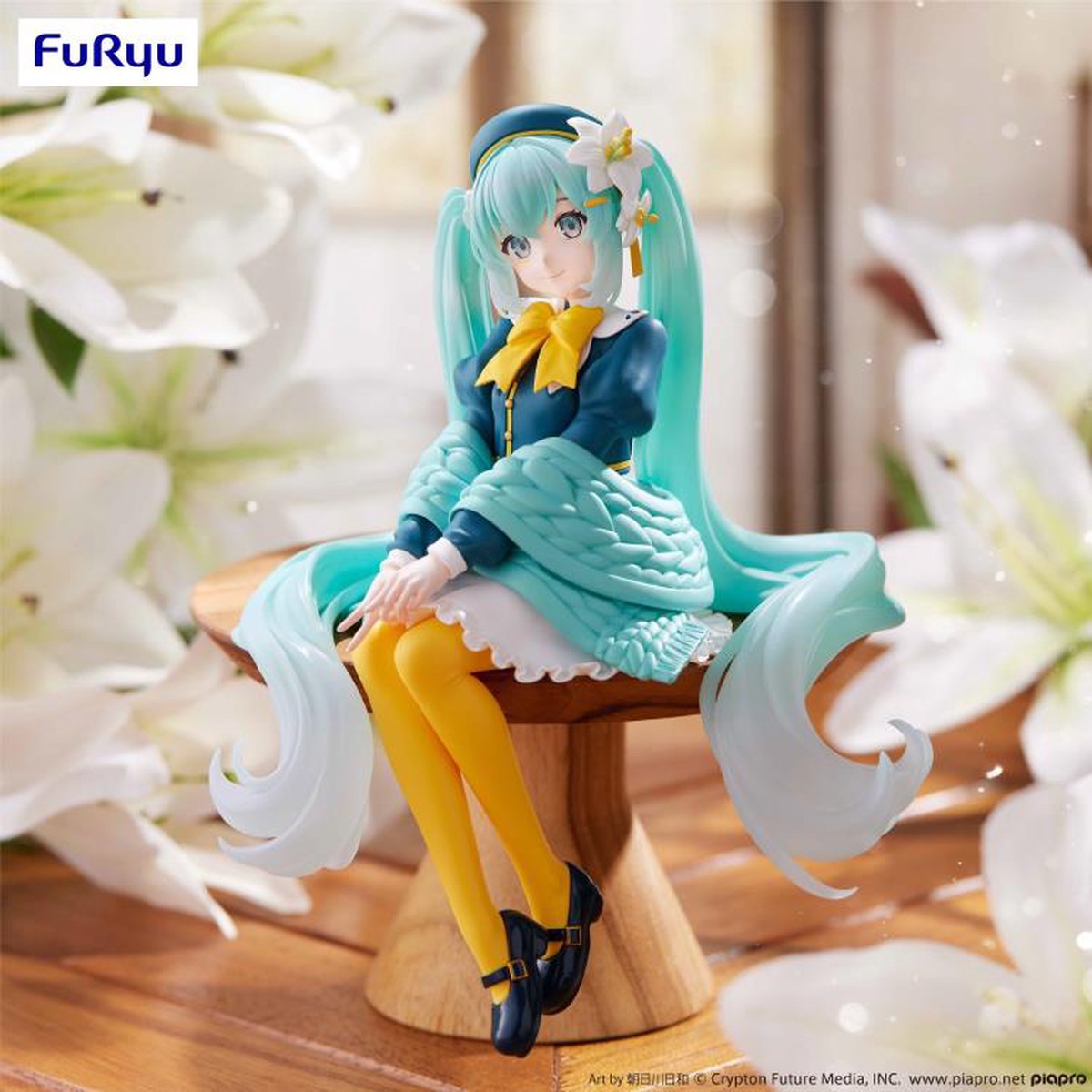 FuRyu Noodle Stopper Figure - Hatsune Miku - Flower Fairy Lily (Japanese Ver)