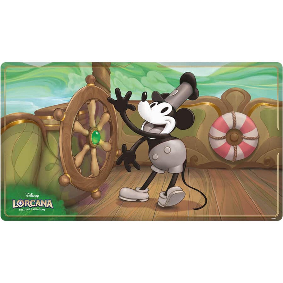 Playmat Lorcana 1st Ch MICKEY MOUSE (STEAMBOAT PILOT)