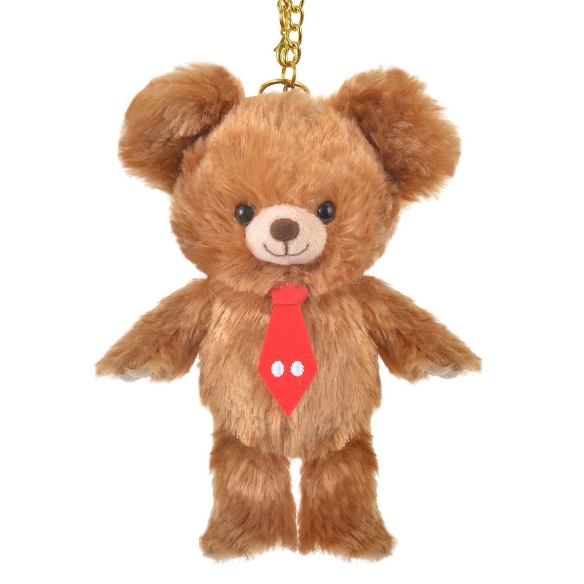 UniBEARsity Mocha Mickey Mouse Keychain Key Holder Disney Store Japan 2024