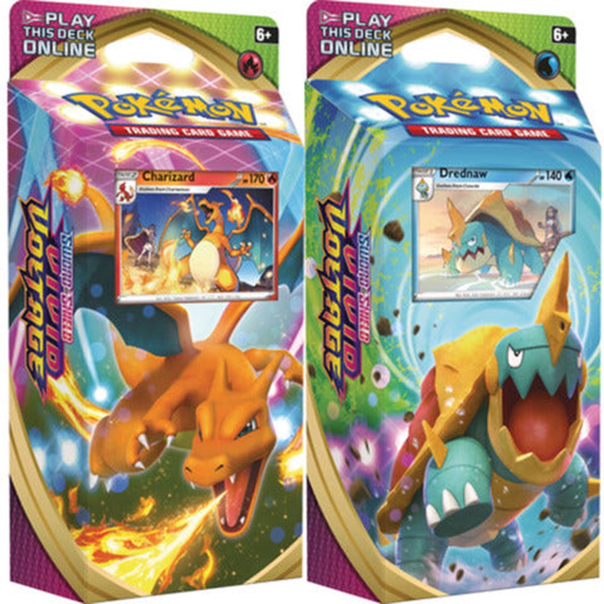 Sword Shield - Vivid Voltage Theme Decks - Charizard Dreadnaw