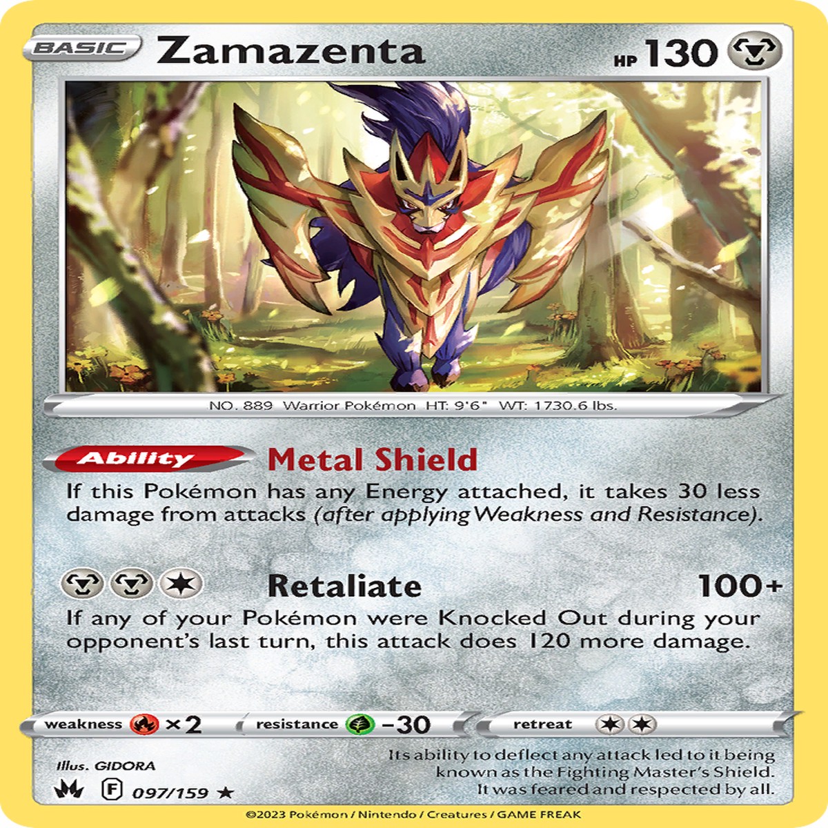 Zamazenta - 097159