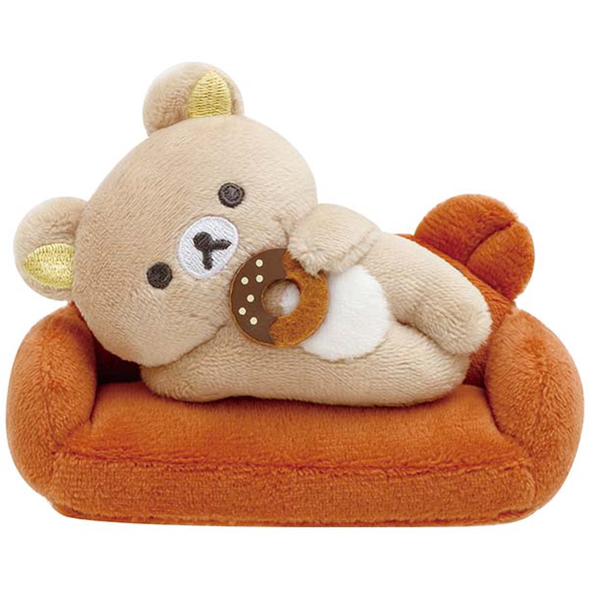 BASIC RILAKKUMA HOME CAFE mini Tenori Plush Doll Sofa San-X Japan 2023