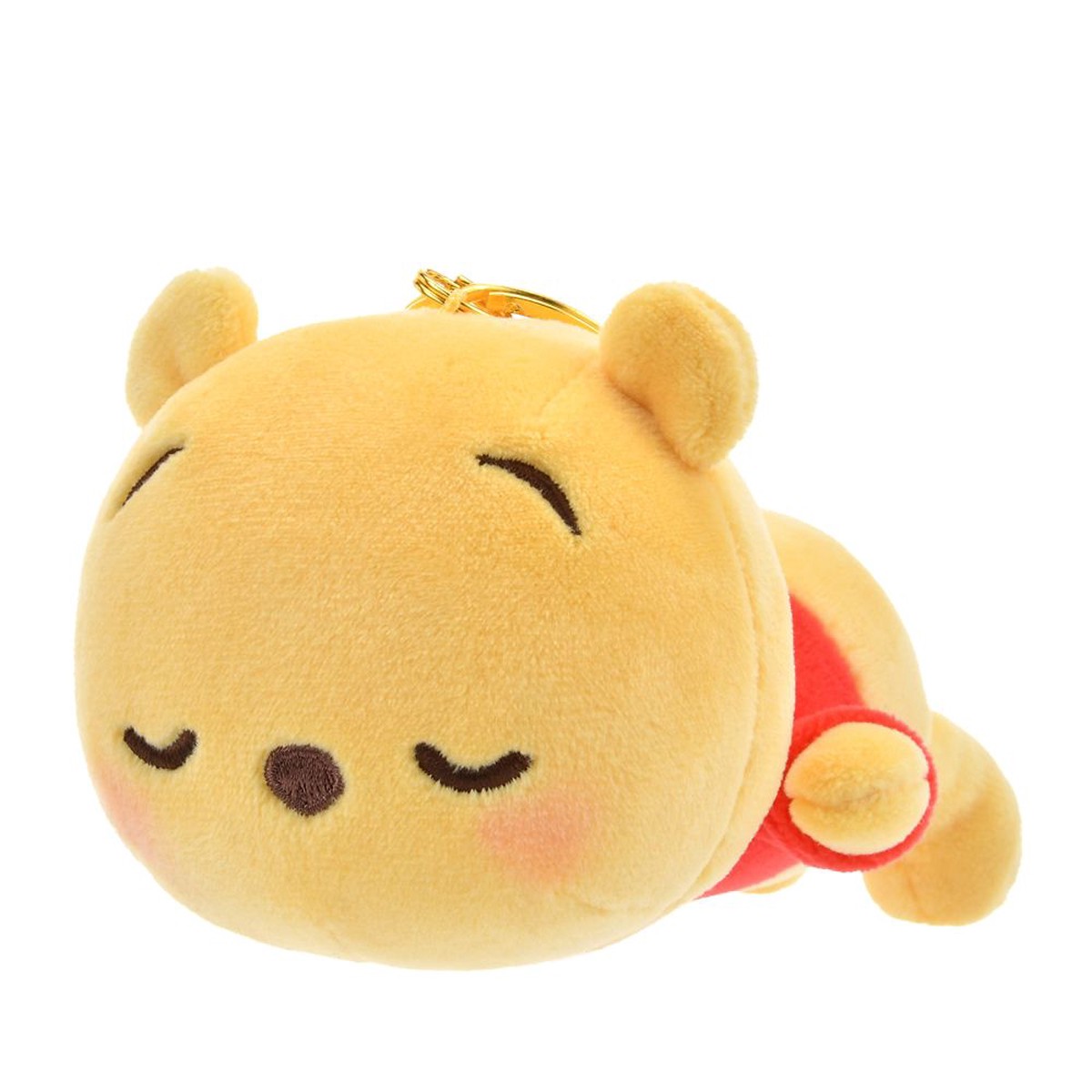 Winnie the Pooh Plush Keychain KORO KORO STYLE Disney Store Japan 2025