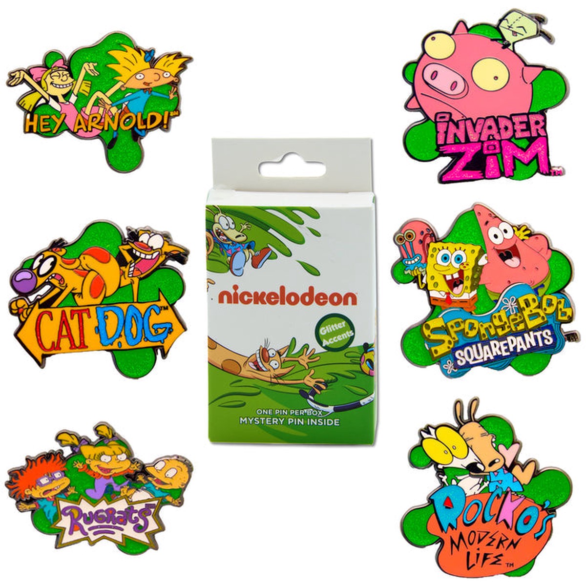 Blind Box Mystery Pin - Nickelodeon Shows