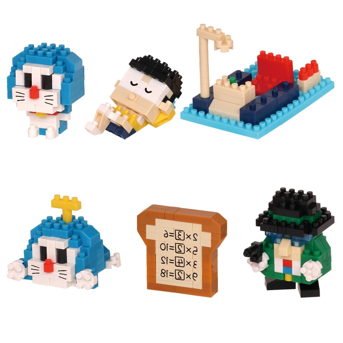 nanoblock Mininano Series - Doraemon - Im Doraemon Vol2 (NBMC-38) (Blind Bag)