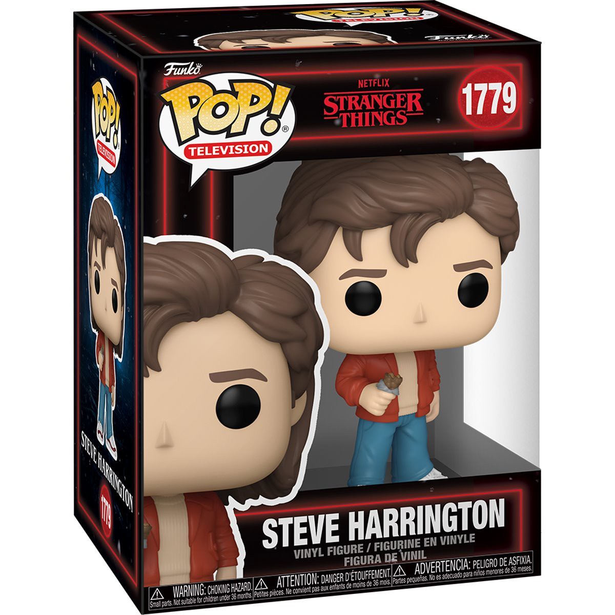 Stranger Things Season 5 Steve Harrington Funko Pop Vinyl Figure 1779