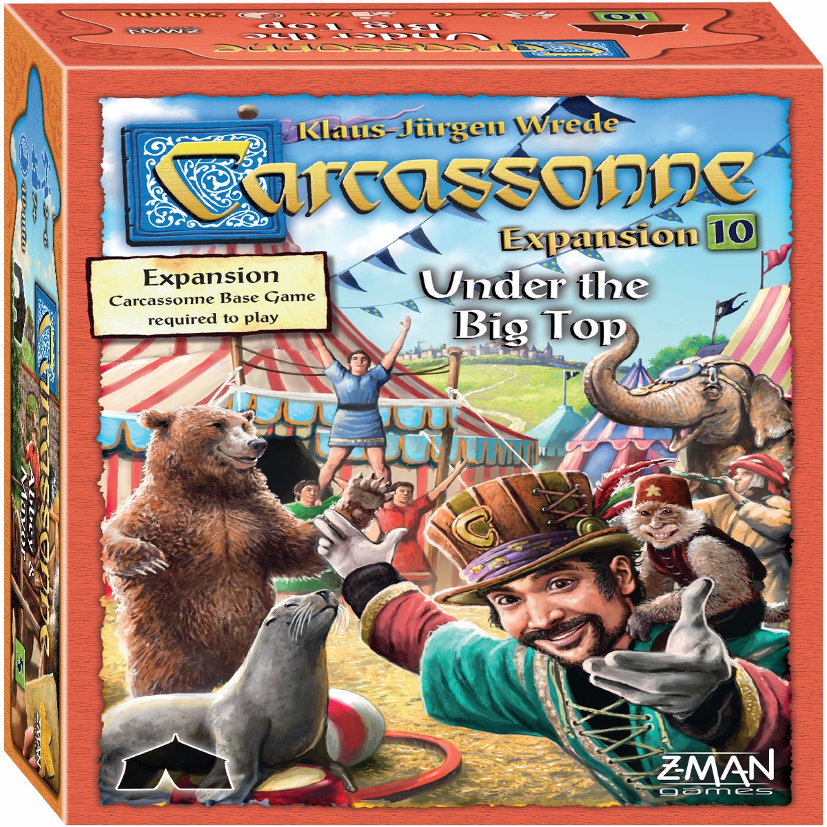 Carcassonne Under the Big Top Expansion
