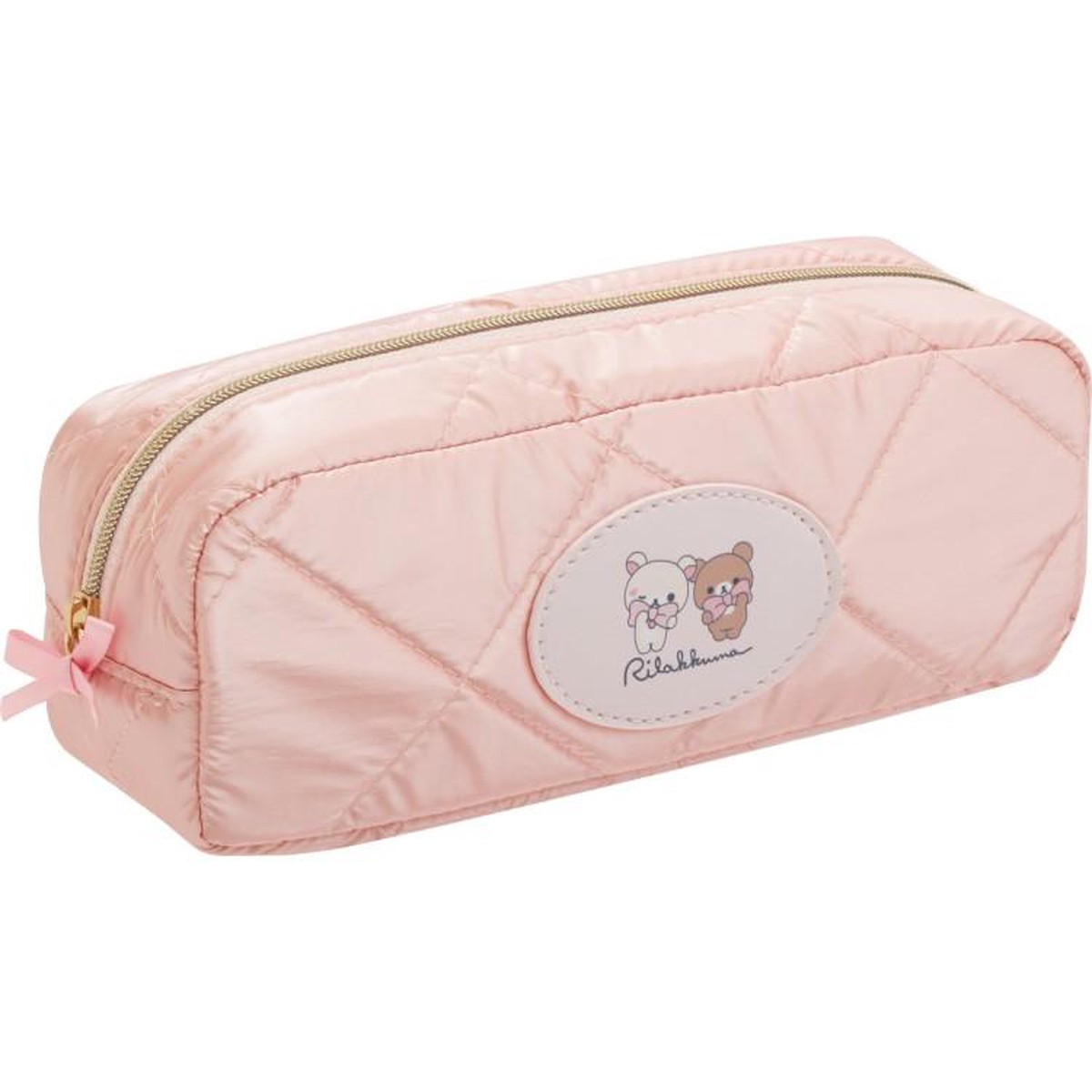 Chairoikoguma Korilakkuma Pen Case Pencil Pouch Makeup Rilakkuma San-X Japan