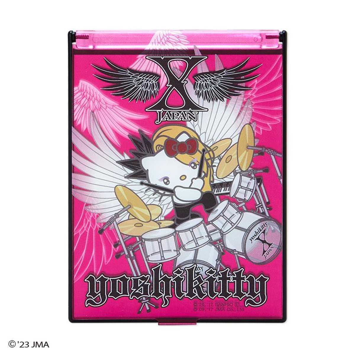 yoshikitty Stand Mirror We are X Sanrio Japan YOSHIKI Hello Kitty
