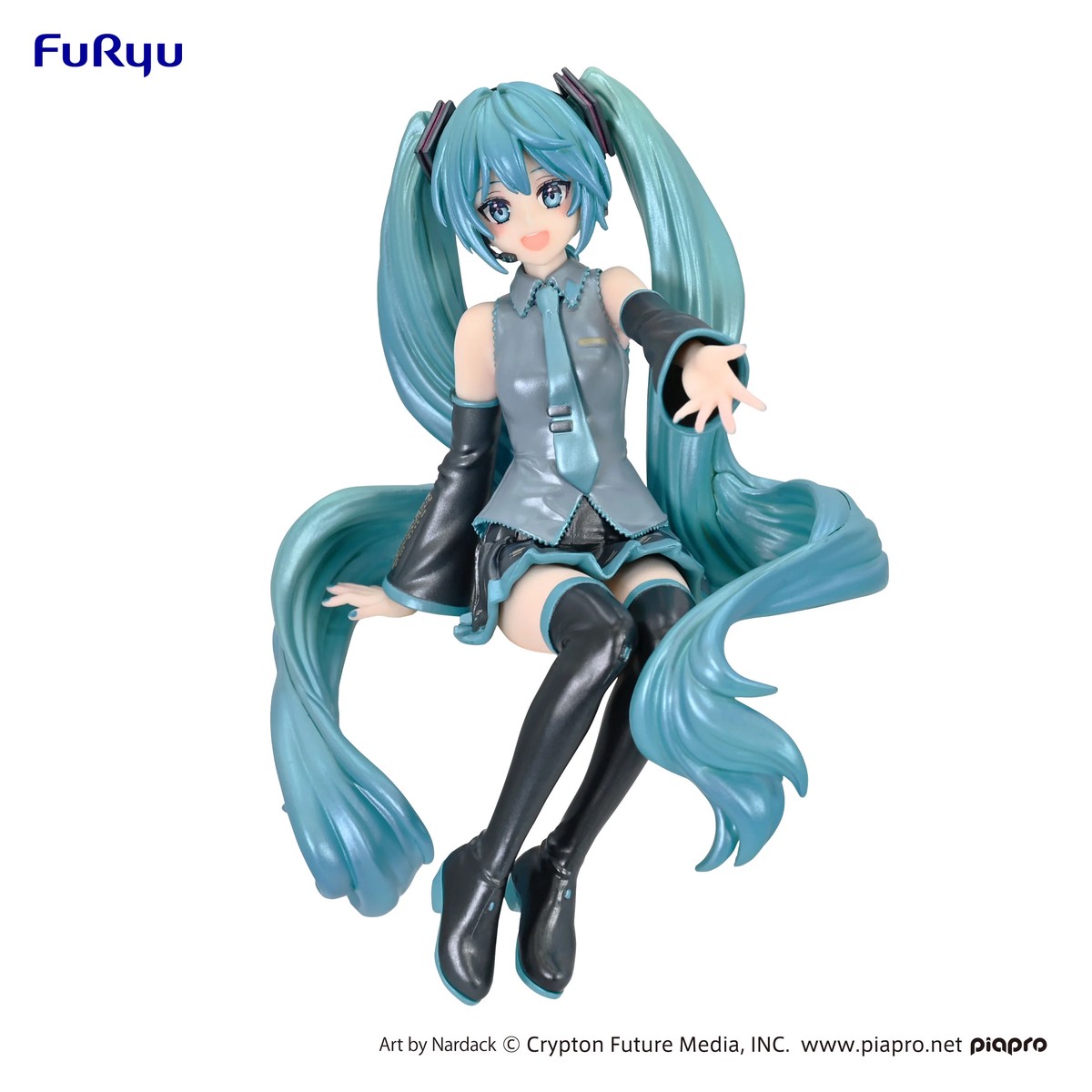 FuRyu Noodle Stopper Figure - Hatsune Miku - Hatsune Miku Nardack Pearl Color Ver