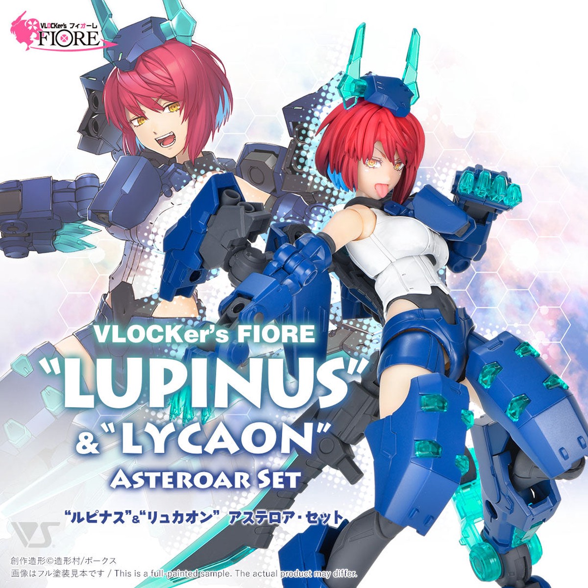 VLockers Fiore Non-Scale LUPINUSLYCAON ASTEROAR SET