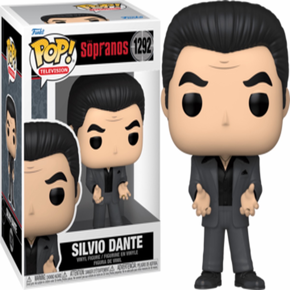 Pop Tv Sopranos Silvio Dante Vinyl Figure