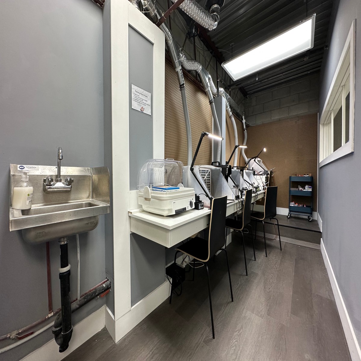 Spraybooth Rental (Hourly)