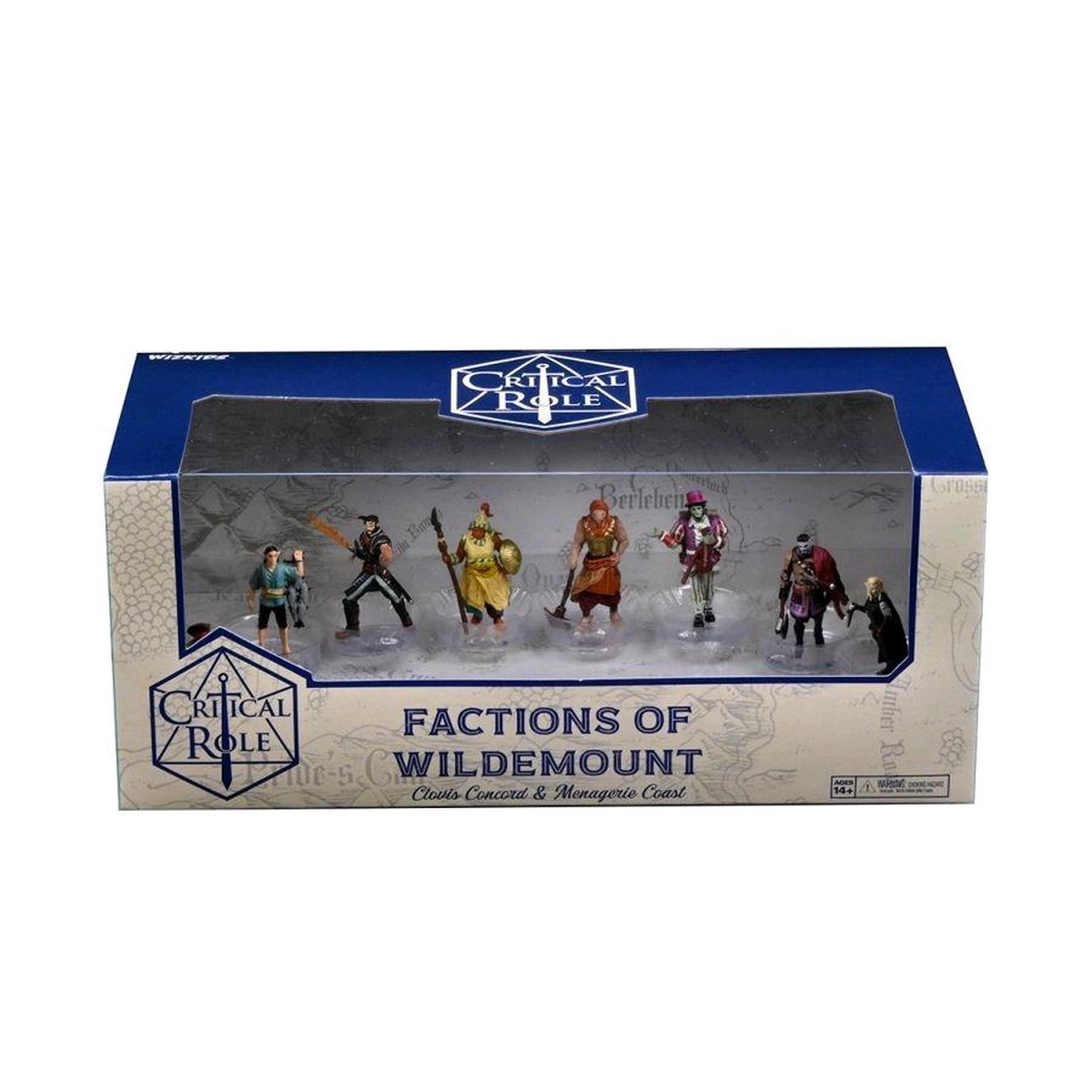 Critical Role Factions of Wildemount Minis Clovis Concord Menagerie Coast