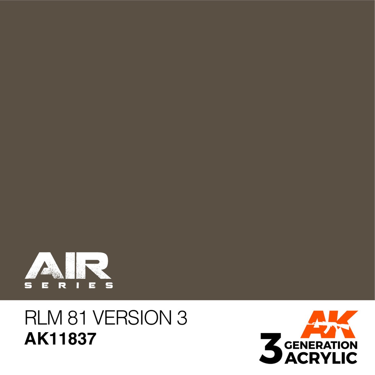 AK Interactive 3GEN Acrylic AIR - AK11837 RLM 81 Version 3