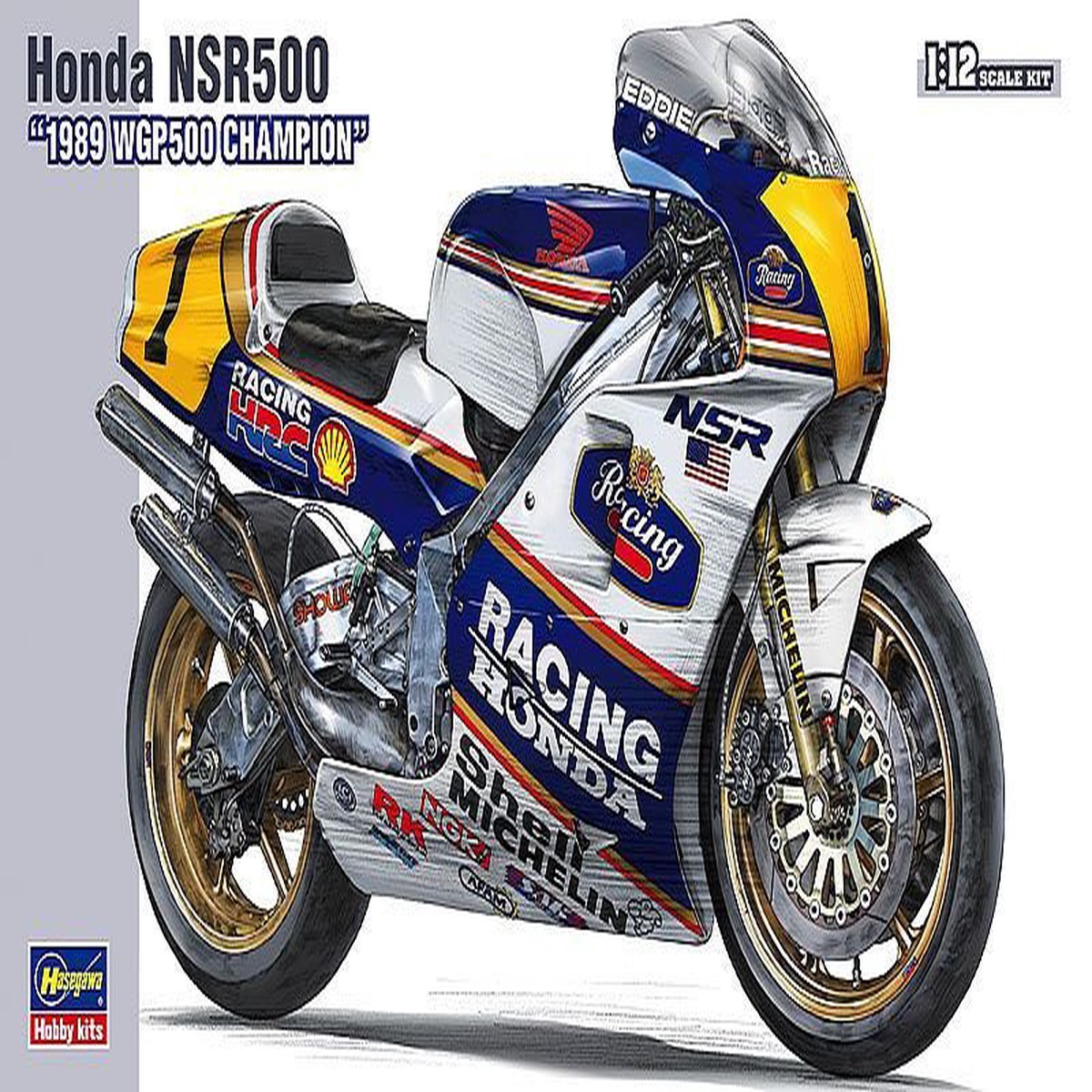 112 Honda NSR500 1989 WGP500 Champion (Hasegawa Bike Series BK4)