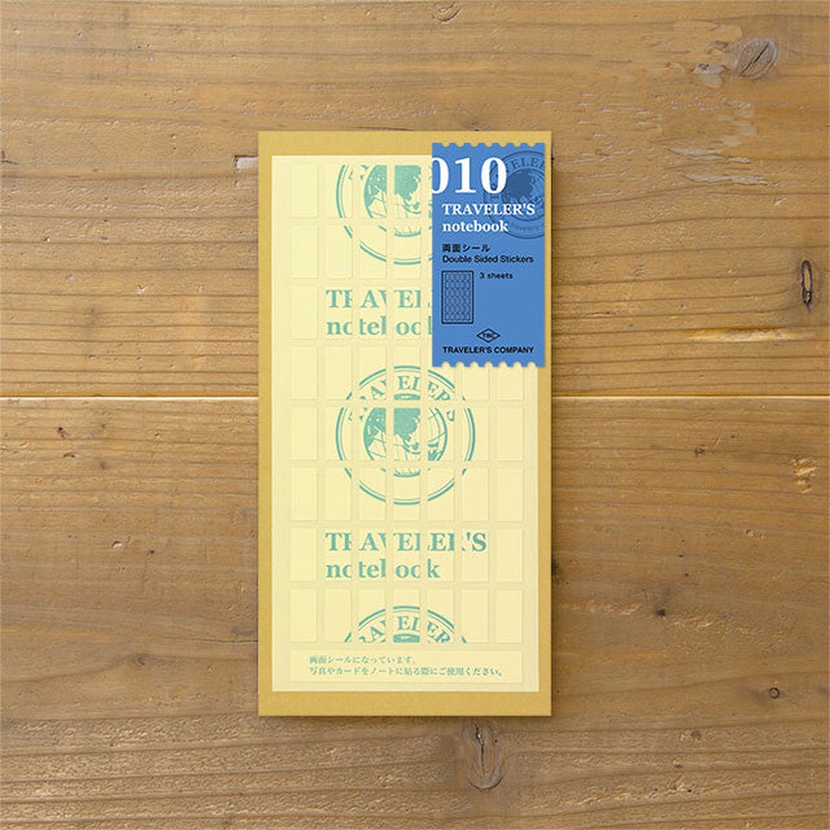 Travelers Notebook Japan Regular Size Refill 010 Double-Sided Stickers 14303006