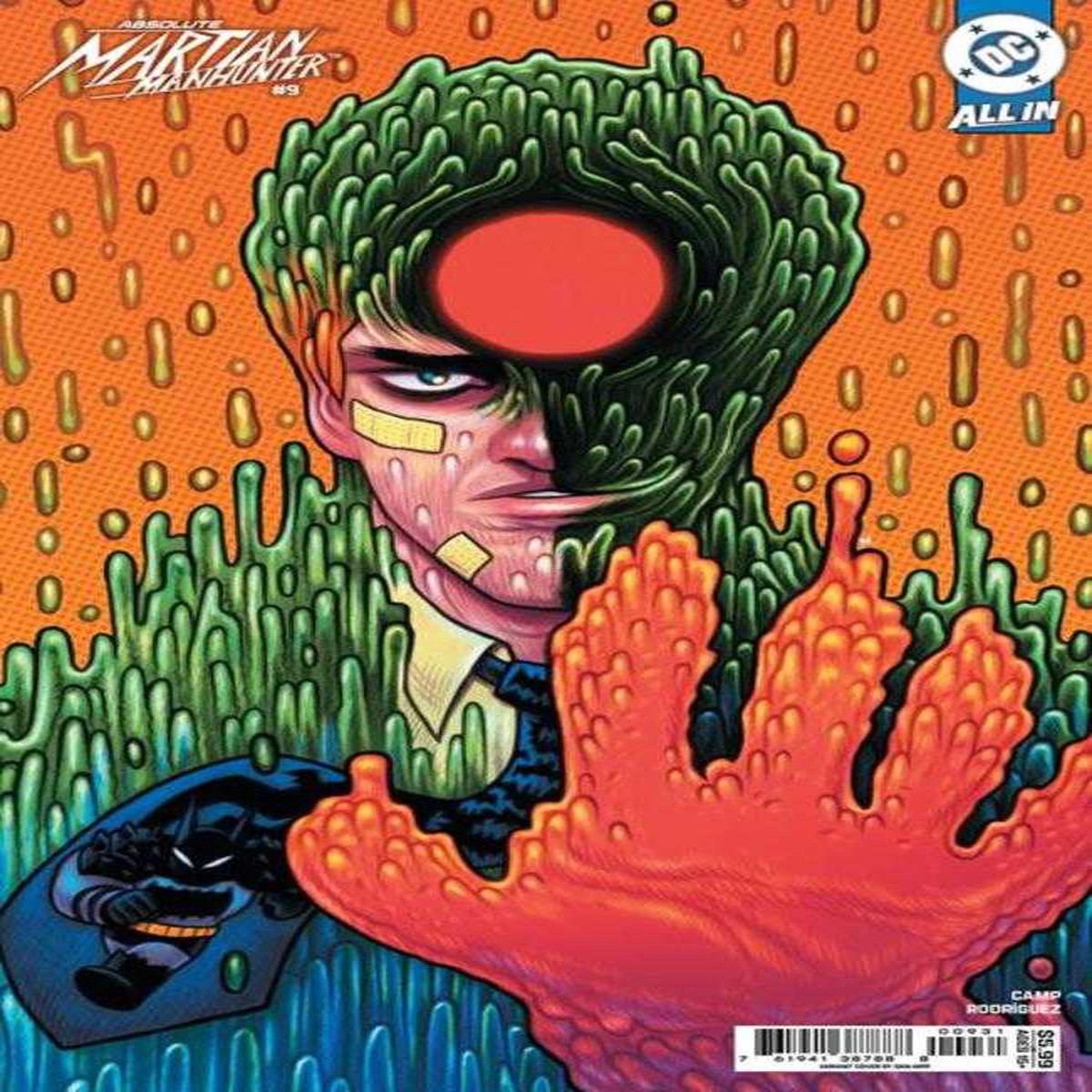 Absolute Martian Manhunter 9 Cover C Dan Hipp Card Stock Variant