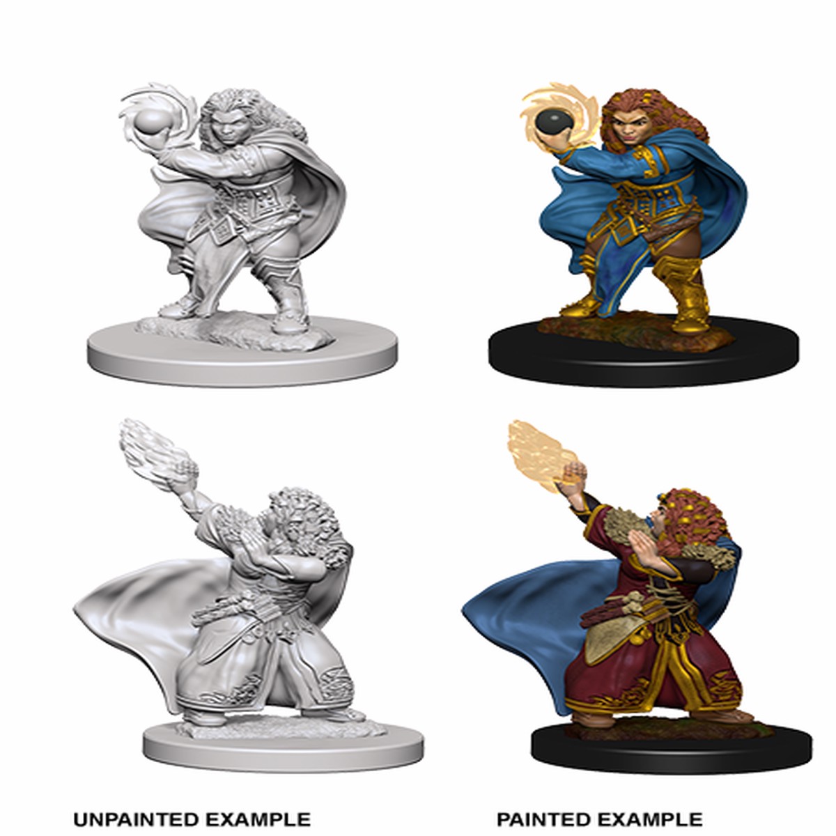 DD Minis Dwarf Female Wizard