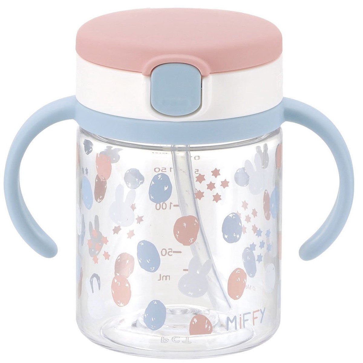 Miffy Straw Mug Cup 200ml Richell Baby Japan